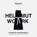 HELMUT WORK – designerski fartuch kuchenny premium | 100% bawełna