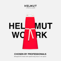 HELMUT WORK – designerski fartuch kuchenny premium | 100% bawełna