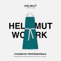 HELMUT WORK – designerski fartuch kuchenny premium | 100% bawełna